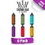 KNGPACK-6PK-Al Fakher Crown Bar Disposable Vape Device [8000 Puffs]
