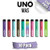 KNGPACK-10PK-Uno Mas Disposable Vape Device [1200 Puffs]