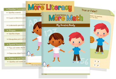 More Math and More Literacy Subscription (4-6 yrs)