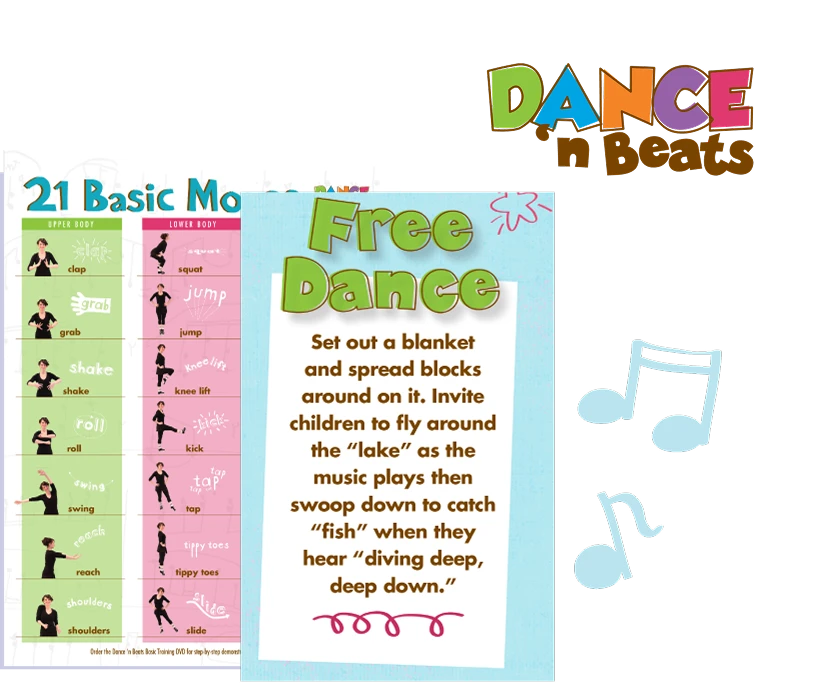 Dance 'n Beats music and movement materials