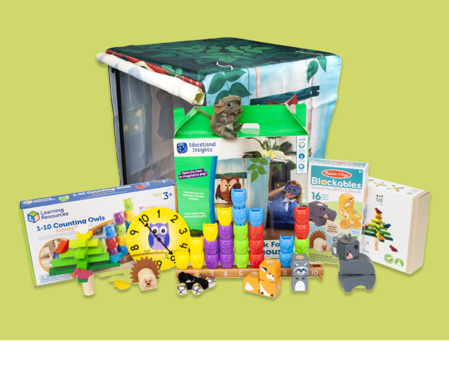 Cozy Winter Toy Box