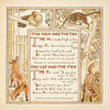 Art Prints of The Hen and the Fox & The Cat and the Fox, Aesop's Fables
