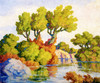 Art Prints of Kansas Landscape, Smoky Hill River by Birger Sandzen
