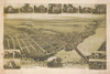 Art Prints of Morrisville, 1893, Bucks County Vintage Map