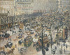 Art Prints of Boulevard des Italiens, Morning Sunlight by Camille Pissarro