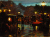 Art Prints of Paris at Night by Charles Courtney Curran