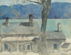 Art Prints of Old House, Newburgh New York by Childe Hassam