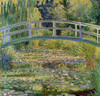 Art Prints of The Japanese Bridge and Water Lily Pond by Claude Monet