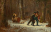 Art Prints of On Their way to Camp by Eastman Johnson