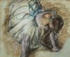 Art Prints of Dancer Adjusting Her Shoe by Edgar Degas