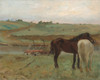 Art Prints of Horses in a Meadow by Edgar Degas