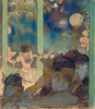 Art Prints of Mademoiselle Becat at the Cafe des Ambassadeurs by Edgar Degas