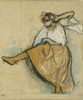 Art Prints of The Russian Dancer by Edgar Degas
