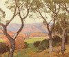 Art Prints of Vista Through the Sycamores Ojai Valley by Edgar Payne