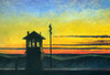 Art Prints of Railroad Sunset by Edward Hopper