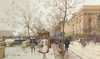 Art Prints of Louvre by Eugene Galien-Laloue