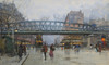 Art Prints of The Metro, Paris by Eugene Galien-Laloue