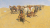 Art Prints of An Old Time Plains Fight by Frederic Remington