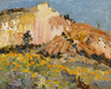 Art Prints of Chamisal at Echo Canyon by Fremont Ellis