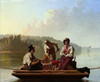 Art Prints of Boatmen on the Missouri by George Caleb Bingham