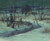 Art Prints of Nocturnal Winter Landscape by George Sotter