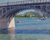 Art Prints of The Bridge at Argenteuil and the Siene by Gustave Caillebotte