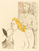 Art Prints of The Hairdresser, Theatre Libre by Henri de Toulouse-Lautrec