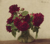 Art Prints of Deep Red Roses by Henri Fantin-Latour