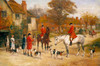 Art Prints of A Meet in the Village by Heywood Hardy