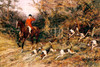 Art Prints of Calling the Hounds Out of Cover by Heywood Hardy