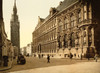 Art Prints of The Belfry and Hotel de Ville, Ghent, Belgium (387194)