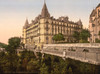 Art Prints of Promenade and Grand Hotel Gassion, Pau, Pyrenees, France (387572)