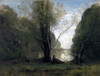 Art Prints of The Solitude by Camille Corot