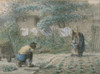 Art Prints of The First Steps, 1858 by Jean-Francois Millet