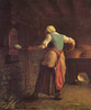 Art Prints of Woman Baking Bread by Jean-Francois Millet