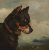 Art Prints of Head of a Terrier by John Emms