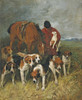 Art Prints of The Huntsman and His Hounds by John Emms