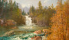 Art Prints of Red Eagle Falls on Red Eagle Creek by John Fery