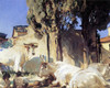 Art Prints of Oxen Restin by John Singer Sargent