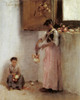 Art Prints of Stringing Onions by John Singer Sargent