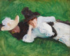 Art Prints of Two Girls on a Lawn by John Singer Sargent