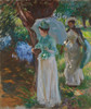 Art Prints of Two Girls with Parasols by John Singer Sargent