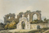 Art Prints of Roman Figures by a Gateway by Joseph Mallord William Turner