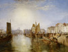 Art Prints of The Harbor of Dieppe by William Turner