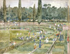 Art Prints of The Race Track by Maurice Prendergast