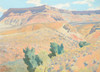 Art Prints of Ditch Line and Mesa Toquerville by Maynard Dixon