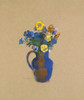Art Prints of Pansies in a Vase by Odilon Redon