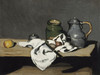 Art Prints of Still Life with Kettle by Paul Cezanne