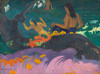 Art Prints of Fatata te Miti or By the Sea by Paul Gauguin
