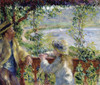 Art Prints of By the Water or Near the Lake by Pierre-Auguste Renoir